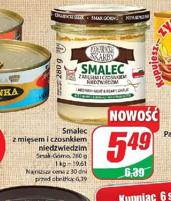 Dino Smalec z mięsem i czosnkiem oferta