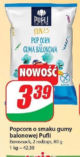 Dino Popcorn guma balonowa oferta