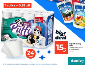 Dealz Papier toaletowy oferta