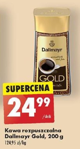 Biedronka Kawa rozpuszczalna Dallmayr Gold 200 g oferta