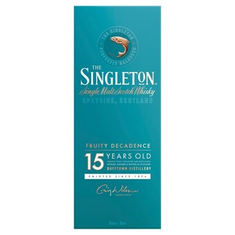 The singleton 15 years old single malt scotch whisky 700 ml
