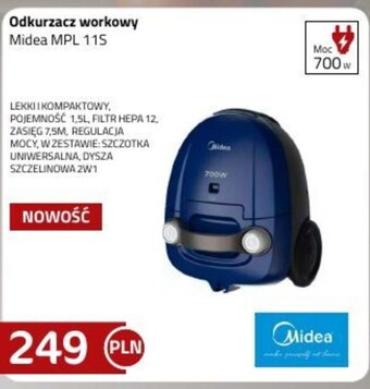 Kakto Odkurzacz midea oferta