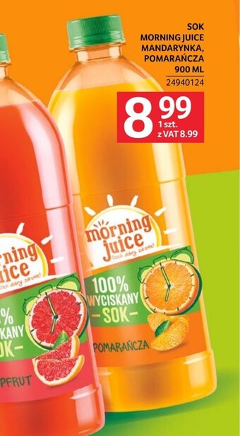 Selgros Sok morning juice oferta