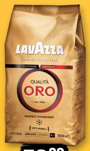 Netto Lavazza qualità oro perfect symphony kawa ziarnista 1000 g oferta