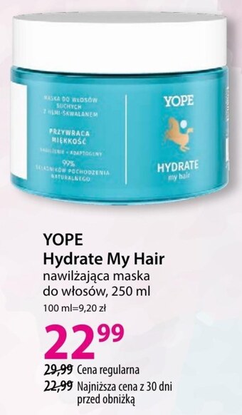 Hebe Maska do włosów yope oferta