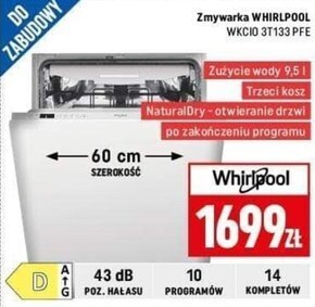 Neopunkt Zmywarka whirlpool oferta