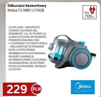 Kakto Odkurzacz midea oferta
