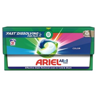 Biedronka Ariel all-in-1 pods kapsułki z płynem do prania, 31prań oferta