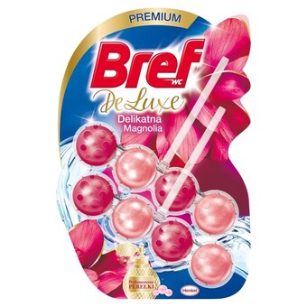 Netto Bref wc deluxe zawieszka myjąco-zapachowa do muszli wc delikatna magnolia 2 x 50 g oferta