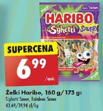 Biedronka Żelki Haribo 160 g/ 175 g oferta