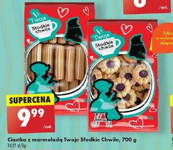 Biedronka Ciastka z marmoladą Twoje Słodkie Chwile 700 g oferta