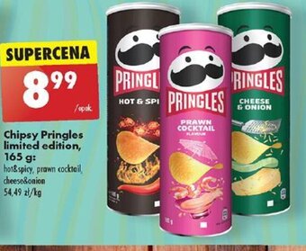 Biedronka Chipsy Pringles limited edition 165 g oferta
