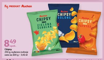 Auchan Chipsy solone oferta