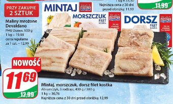 Dorsz filet kostka