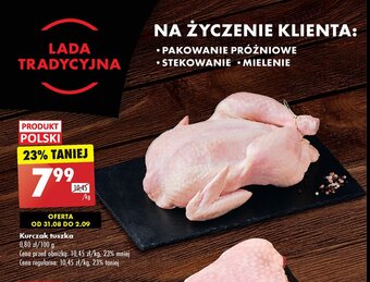Biedronka Kurczak tusza oferta
