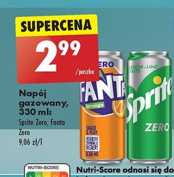 Biedronka Napoj oferta