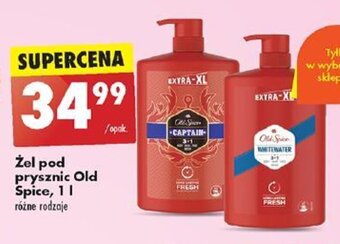 Biedronka Żel pod prysznic Old Spice 1l oferta