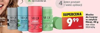Biedronka Maska do twarzy w sztyfcie Niuqi 30 g oferta