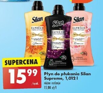 Biedronka Płyn do płukania Silan Supreme 1,012 l oferta