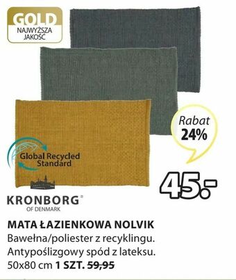 JYSK Mata łazienkowa nolvik oferta