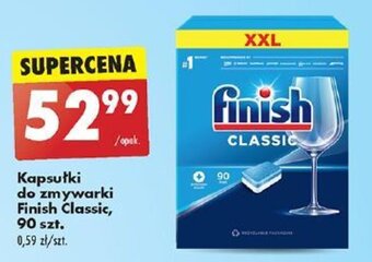 Biedronka Kapsułki do zmywarki Finish Classic 90 szt. oferta