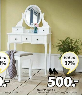 JYSK Toaletka malling oferta