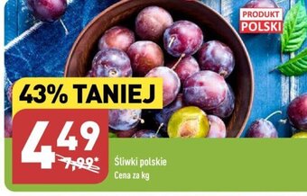 ALDI Śliwki polskie 1 kg oferta