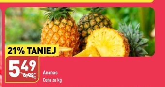 ALDI Ananas 1 kg oferta