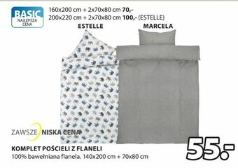 JYSK Komplet pościeli z flaneli oferta
