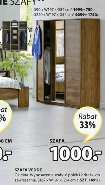 JYSK Szafa vedde oferta