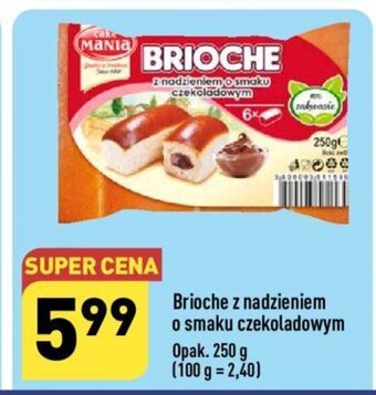 ALDI Brioche z nadzieniem o smaku czekoladowym 250 g oferta