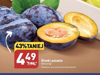 ALDI Śliwki polskie 1 kg oferta