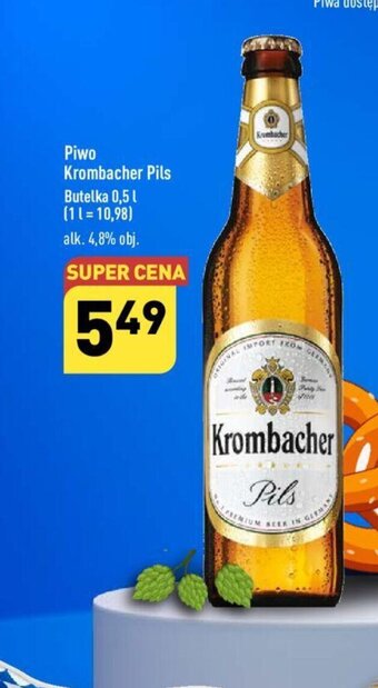 ALDI Piwo Krombacher Pils Butelka 0,5 l oferta