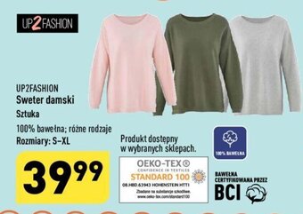 ALDI UP2FASHION Sweter damski oferta