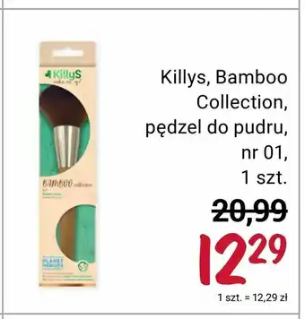 Rossmann Killys, Bamboo Collection, pędzel do pudru, nr 01 oferta