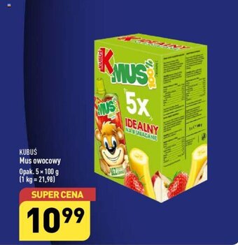 ALDI Mus owocowy 5 x 100 g oferta