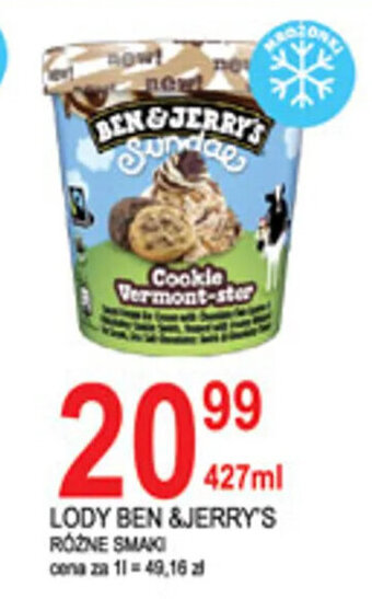 E.Leclerc LODY BEN & JERRY'S 427ml oferta
