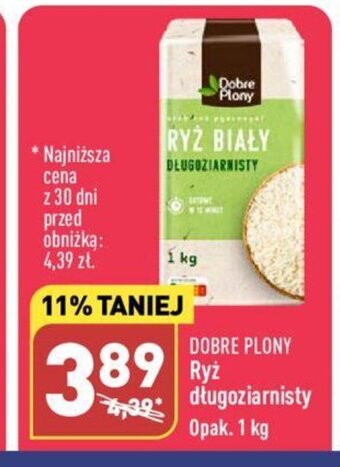 ALDI Ryż długoziarnisty 1 kg oferta