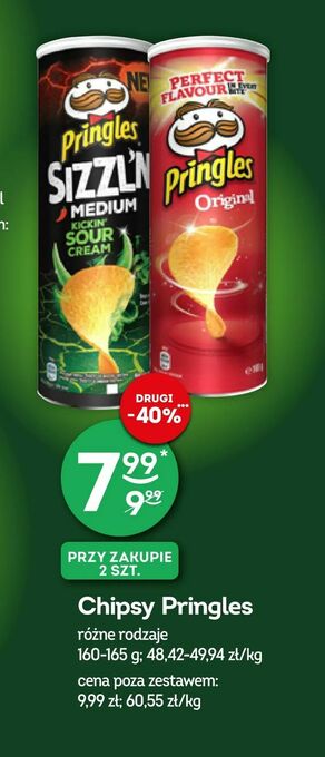Żabka Chipsy Pringles oferta