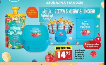 Biedronka Mus mix + lunchbox oferta