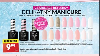 Biedronka Lakier hybrydowy ciemny róż 9 oferta