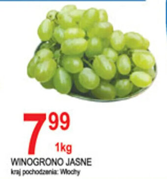 E.Leclerc WINOGRONO JASNE 1kg oferta