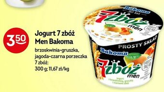 Żabka Jogurt 7 zbóż Men Bakoma oferta