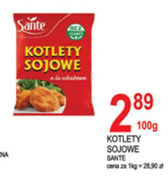 E.Leclerc KOTLETY SOJOWE SANTE 100g oferta