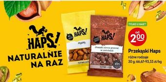 Żabka Przekąski Haps oferta