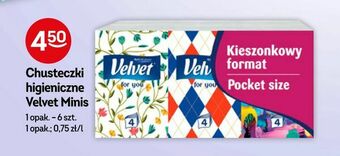 Żabka Chusteczki higieniczne Velvet Minis oferta