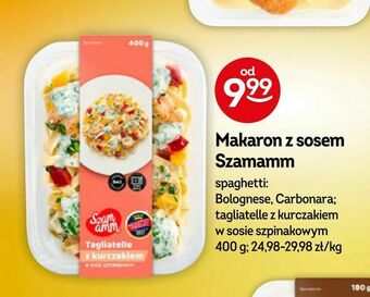 Żabka Makaron z sosem Szamamm oferta