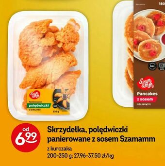 Żabka Skrzydełka, polędwiczki panierowane z sosem Szamamm oferta