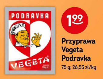 Żabka Przyprawa Vegeta Podravka oferta