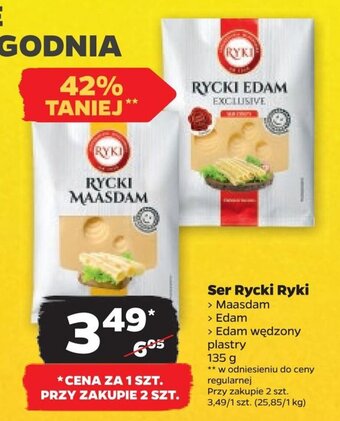 Netto Ser Rycki Ryki 135g oferta